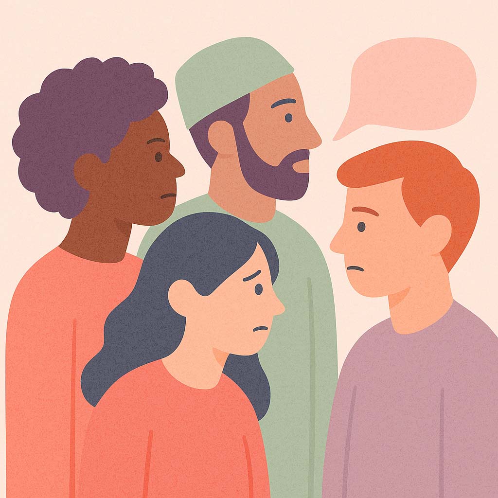 Ilustracja mikroagresja